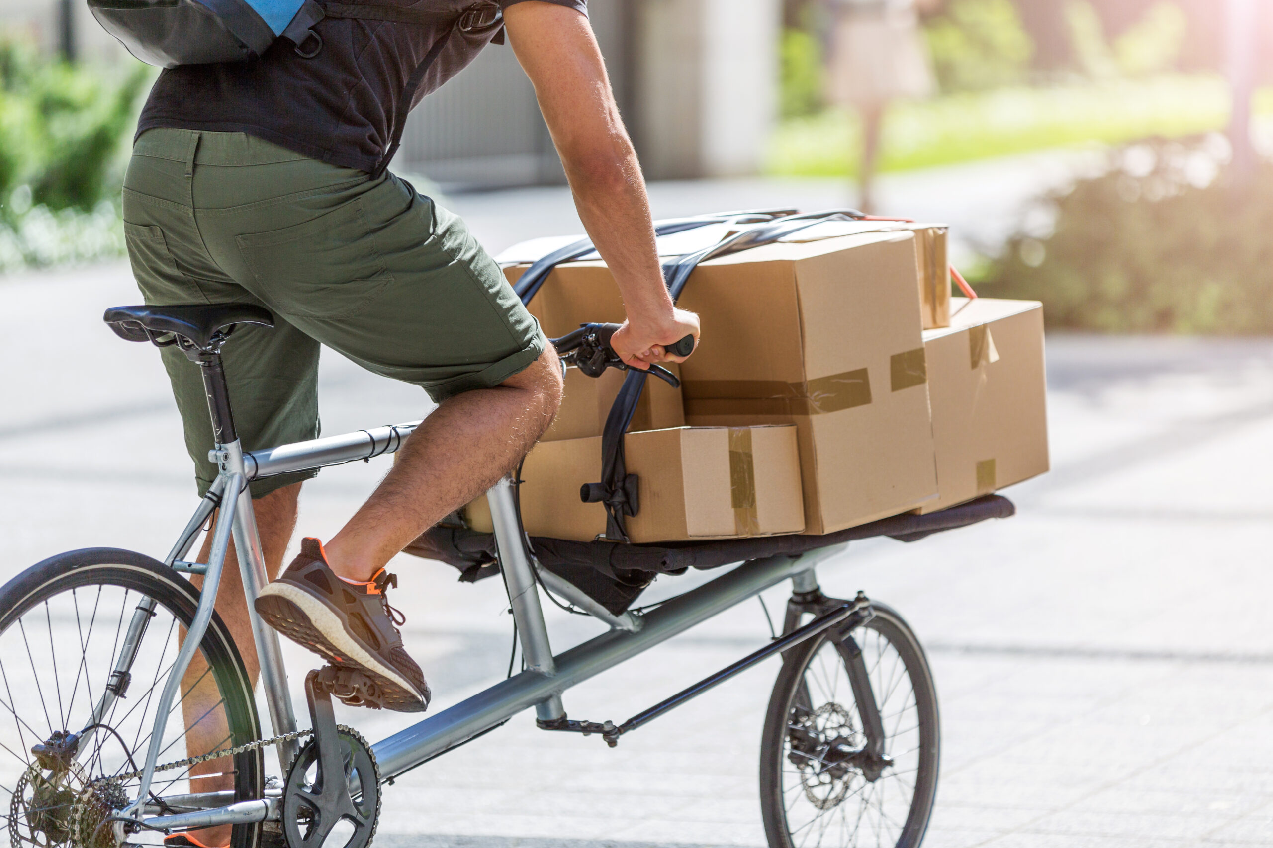 Delivery,Man,On,A,Cargo,Bike