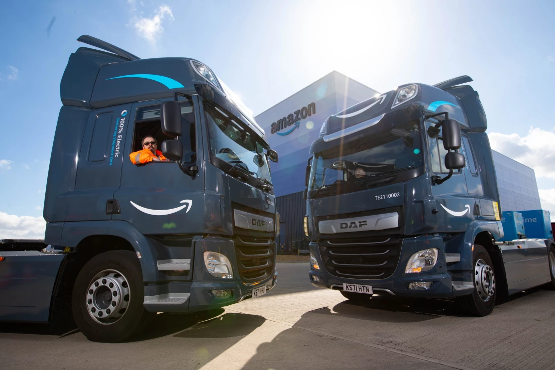 Amazon invests €1bn to electrify its European transport network