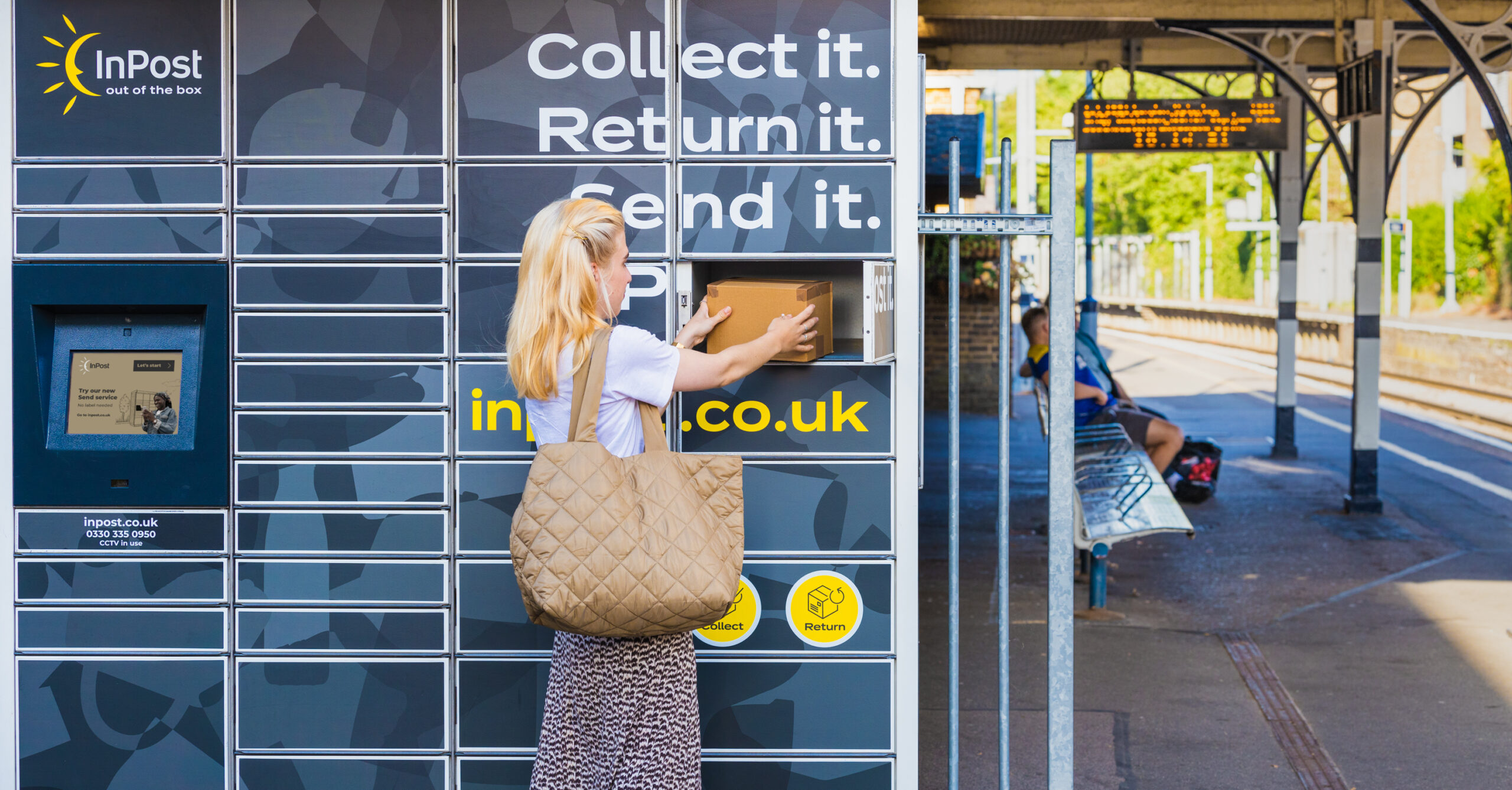 InPost parcel lockers installed at Manchester bus and Metrolink stations