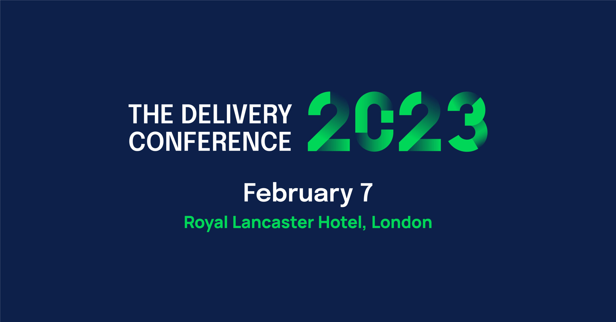 The Delivery Conference 2023