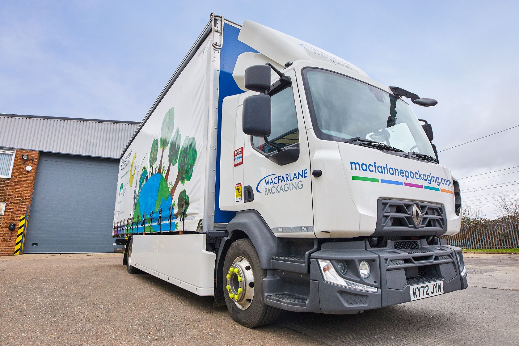 Macfarlane Packaging adds new EVs to delivery fleet
