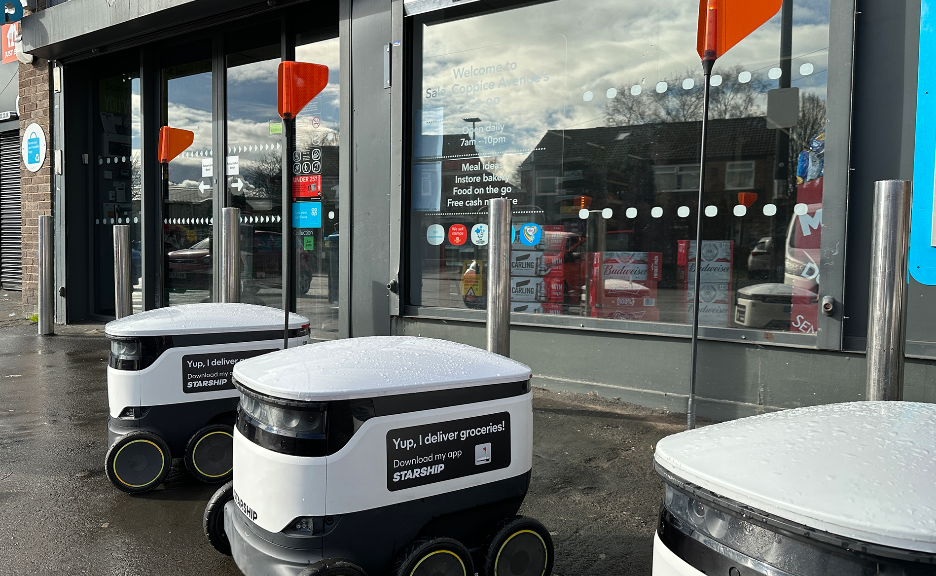 Co-op rolls out robot deliveries in Greater Manchester