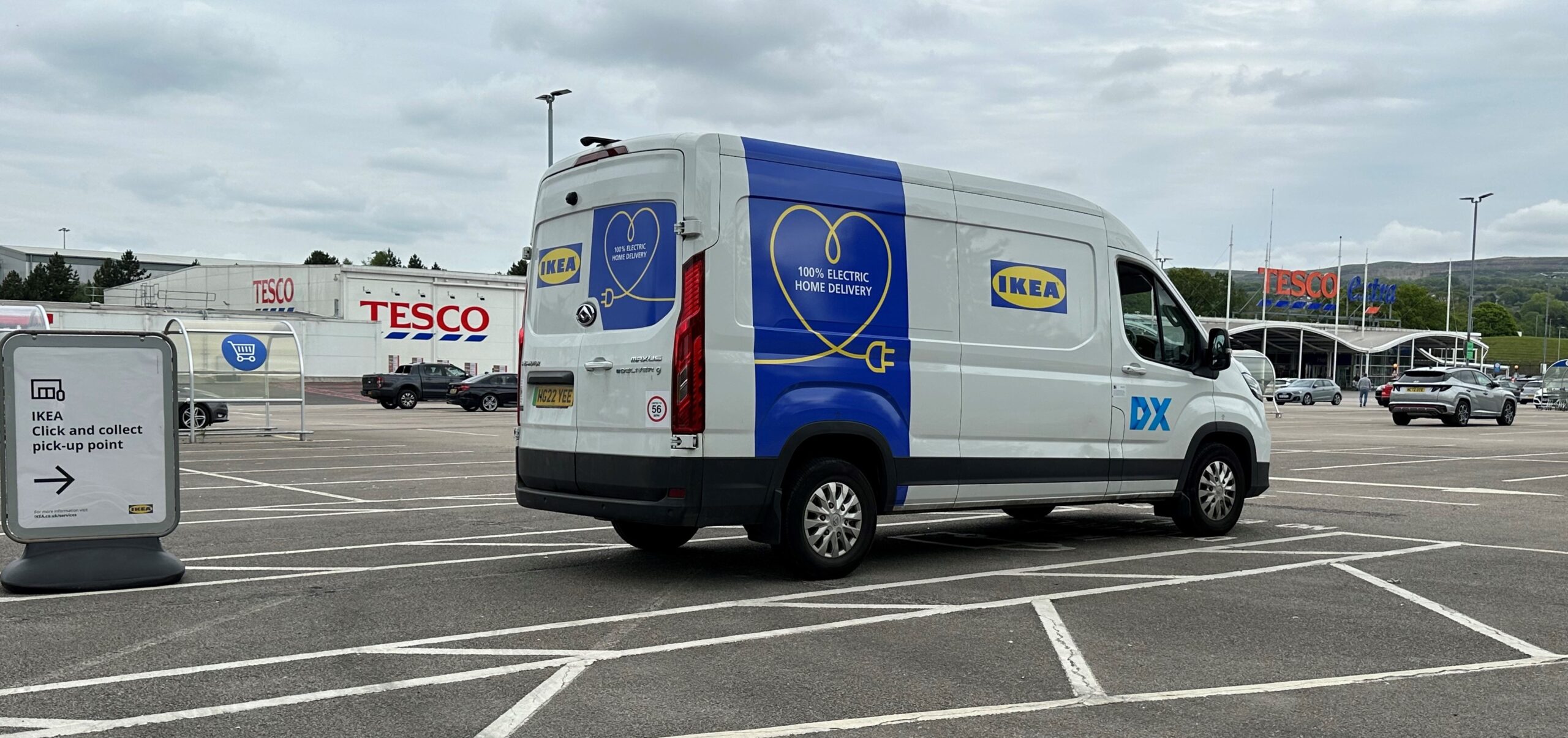 IKEA mobile pick-up point